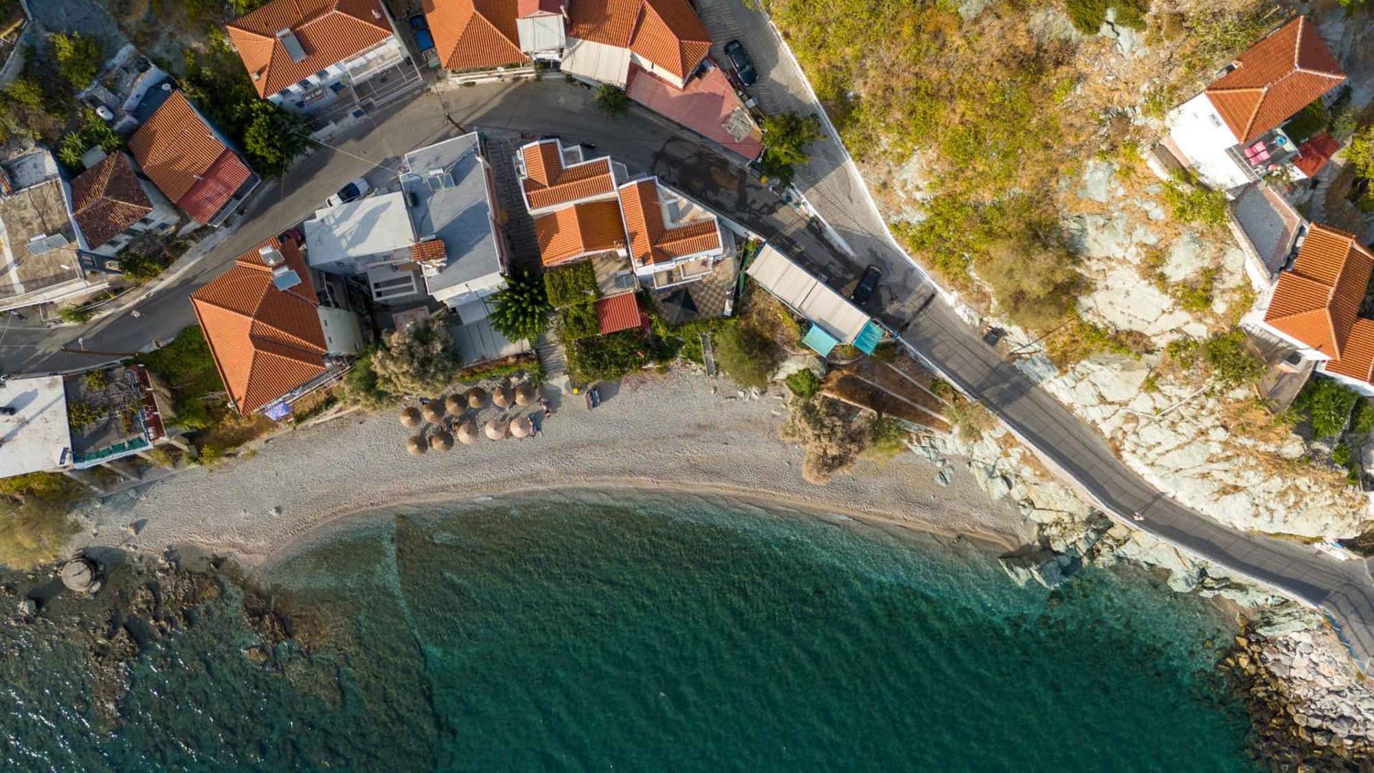 Ammoudeli Apartments Plomari Eksteriør bilde