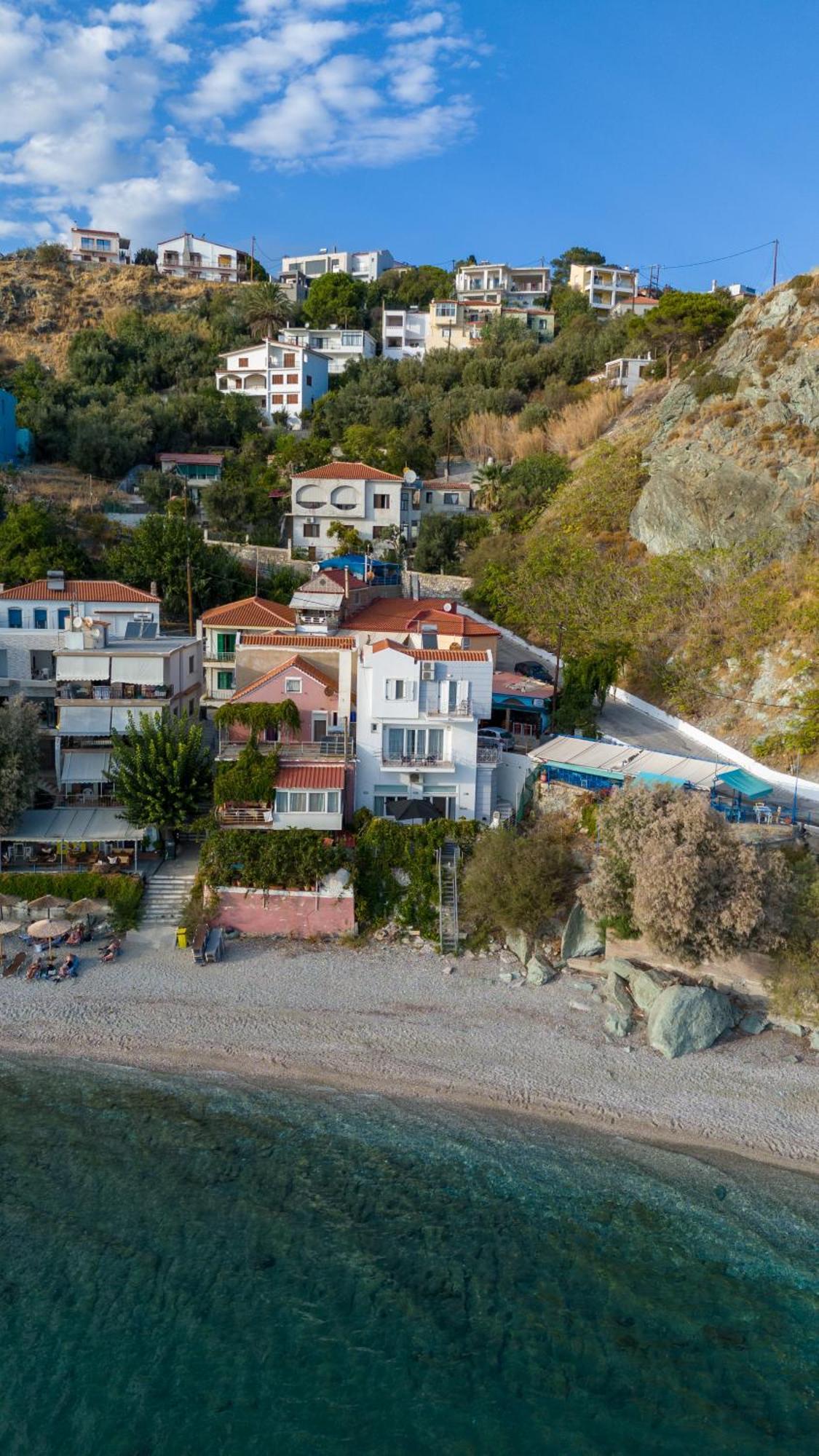 Ammoudeli Apartments Plomari Eksteriør bilde